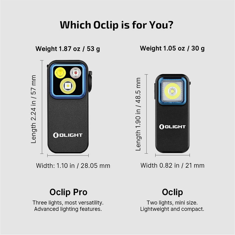 Olight Oclip Pro Black 2026 Horse Crest Edition