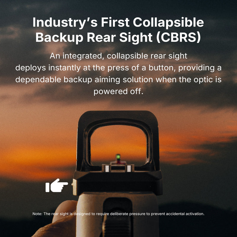 Olight Osight XR Enclosed Red Dot (RMR Footprint) 2/6 MOA + 32 MOA Multi-Reticle