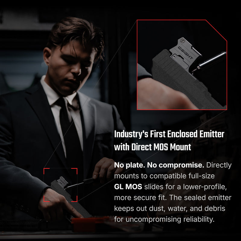 Olight Osight SE MOS Enclosed Red Dot Sight Direct Mount (OSIGHTSEMOS)