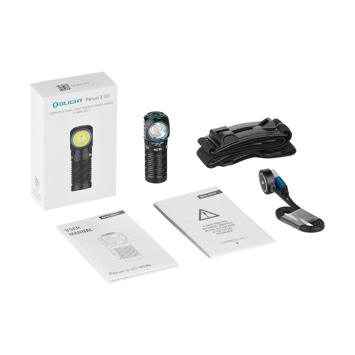 Olight Perun 3 Mini HCRI Headlamp Bundle HCRI NW (PERUN3MINIHCRINW)
