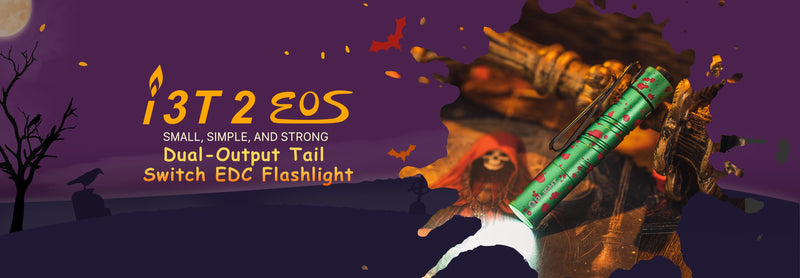 Olight i3T 2 EOS Zombie Green EDC Flashlight (I3T2ZOMG)