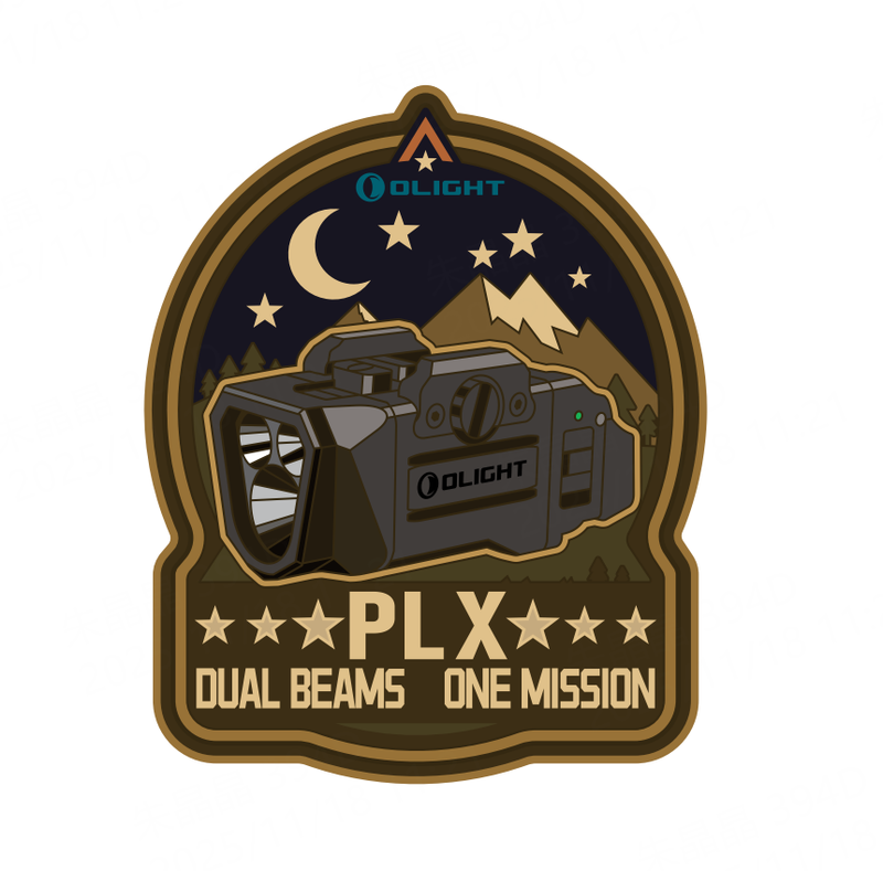 Olight PL X Tactical rail-mounted light: 1,200 Lumens Dual-Beam tactical pistol light
