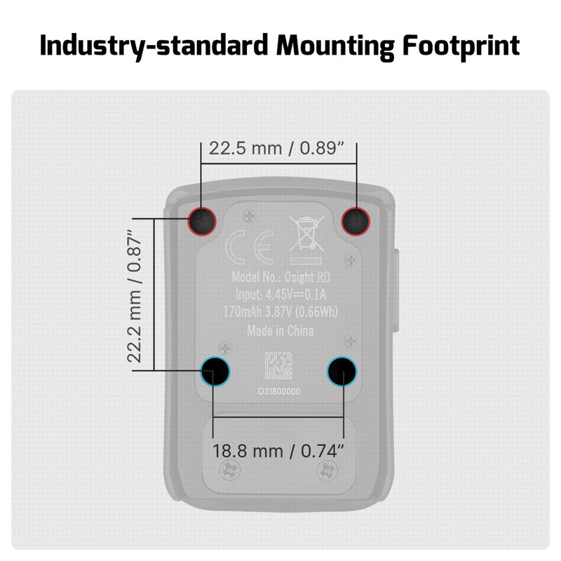 Olight Osight RD 3 Flat Dark Earth MOA with Magnetic Charging Cover (OSIGHTRDFLDKET)