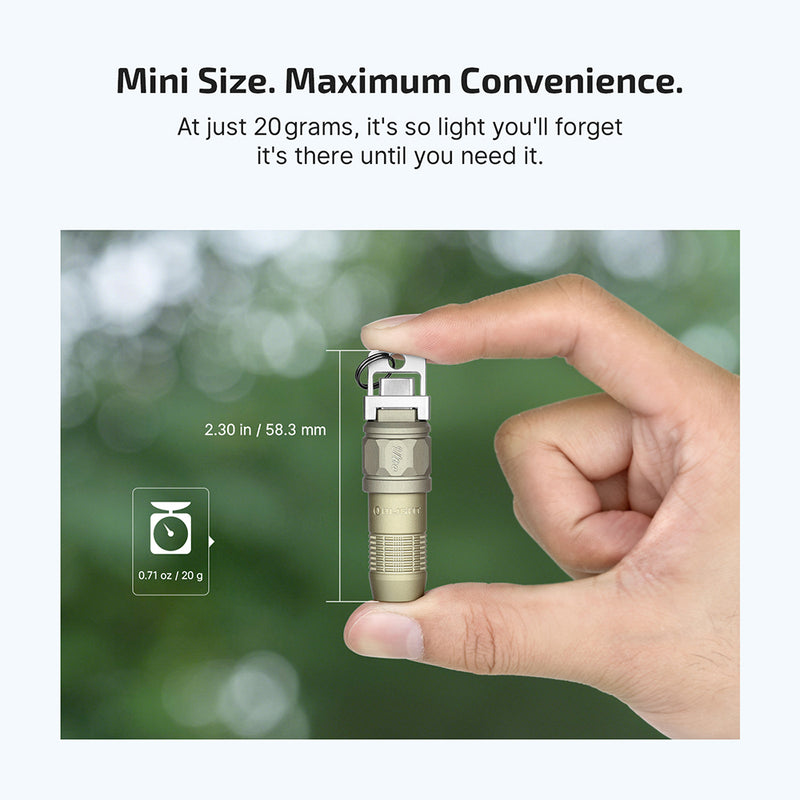 Olight iUltra OAL Keychain Flashlight