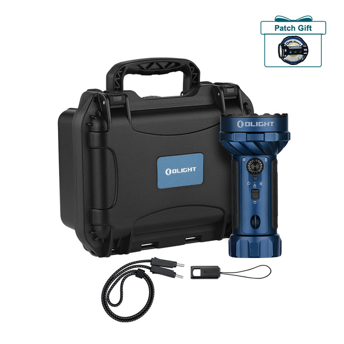 Olight Marauder Mini 2 Compact Powerful Flashlight Midnight Blue