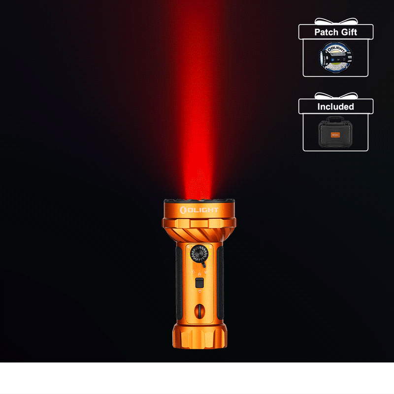 Olight Marauder Mini 2 Orange Flashlight (MARAUDERMINI2OG)