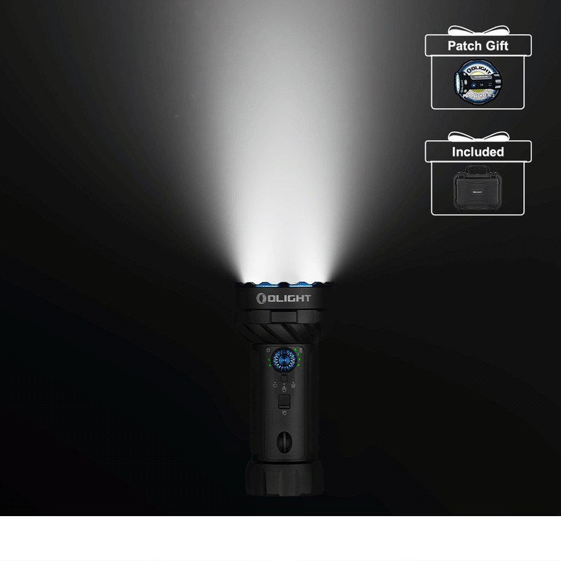 Olight Marauder Mini 2 Compact Powerful Flashlight Matte Black (MARAUDERMINI2BK)