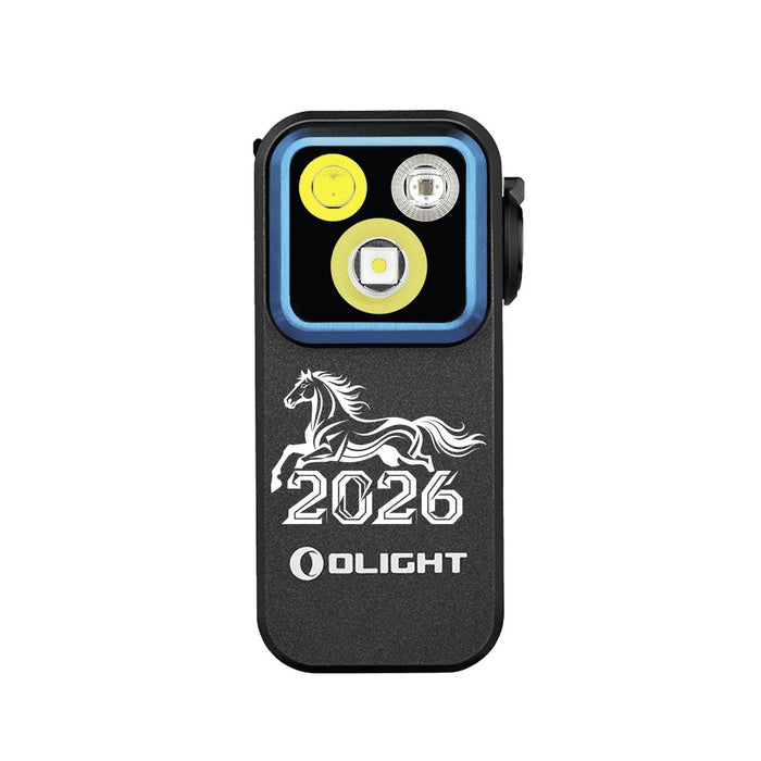 Olight Oclip Pro Black 2026 Horse Crest Edition