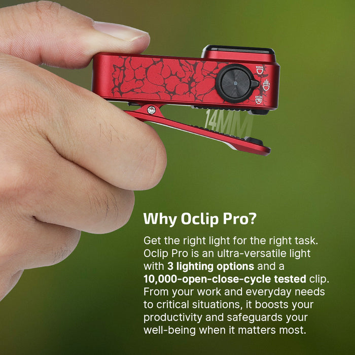 Olight Oclip Pro Molten Lava (OCLIPPROML)