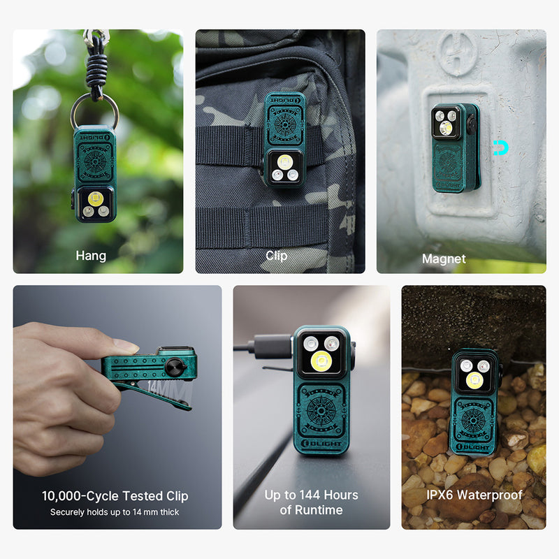 Olight Oclip Pro S Sunken Artifact / Oclip Pro Multifunctional EDC Clip Flashlight