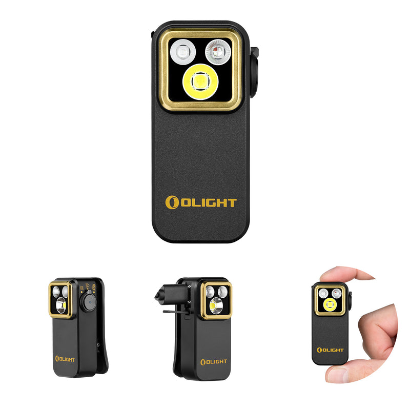 Olight Oclip Pro S Black / Oclip Pro Multifunctional EDC Clip Flashlight