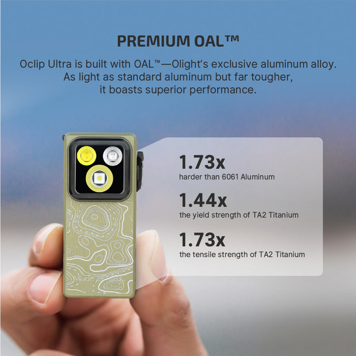 Olight Oclip Ultra Olive Topo Limited (OCLIPULTRAOT)