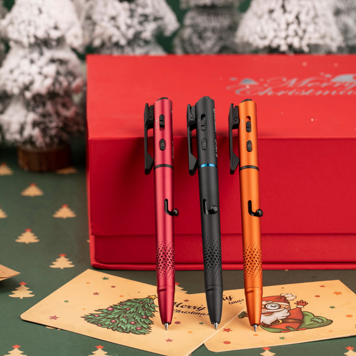 Olight O'Pen 3 Multifunctional Pen Light with 120 Lumens & Green Laser Black