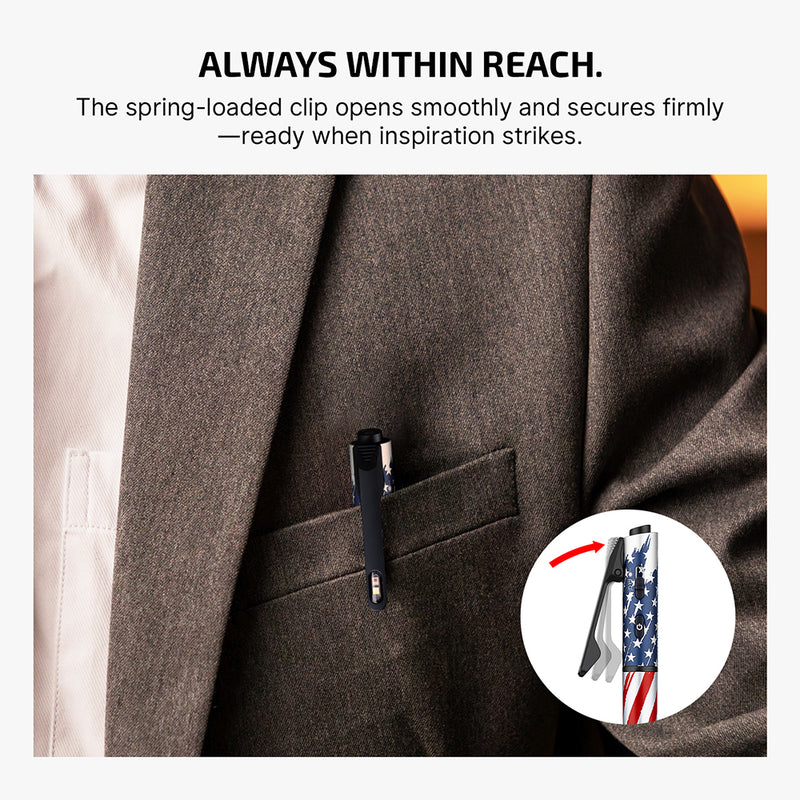 Olight O'Pen 3 Stars & Stripes Edition Pen Light (OPEN3SSE)