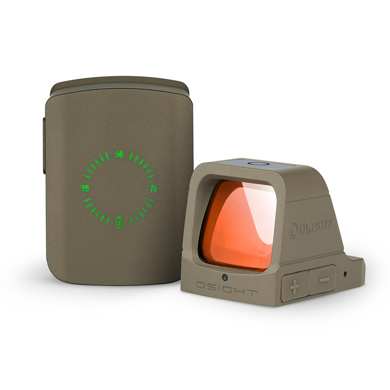 Olight Osight RD 3 Flat Dark Earth MOA with Magnetic Charging Cover (OSIGHTRDFLDKET)