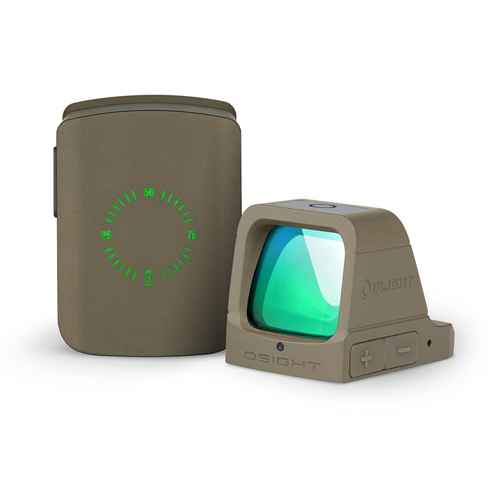 Olight Osight GN 3 Flat Dark Earth MOA with Magnetic Charging Cover (OSIGHTGNFLDKET)