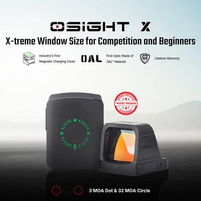 Olight X 3 MOA Dot & 32 MOA Circle with OAL Material (OSIGHTX2)