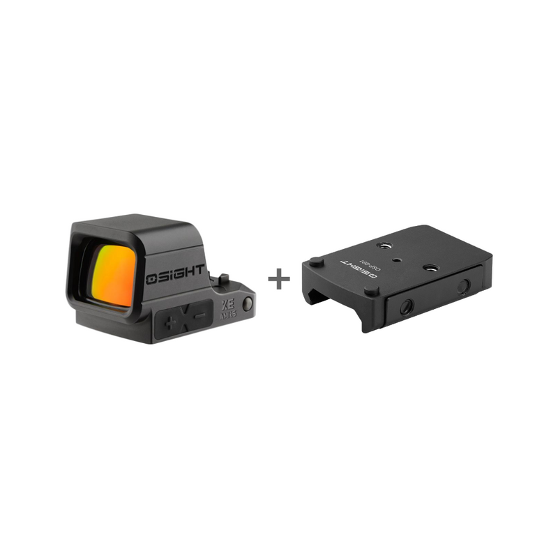 Osight XE AMRS red dot sight bundled with OSP-091 Picatinny mount