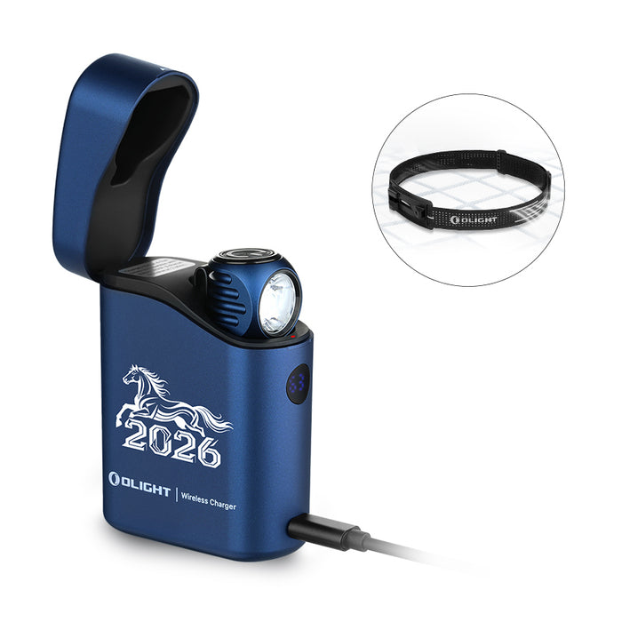 Olight Perun 3 Mini Premium Midnight Blue 2026 Horse Crest Limited Edition