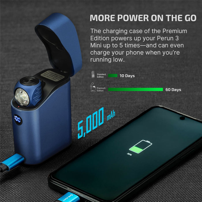 Olight Perun 3 Mini Premium Midnight Blue 2026 Horse Crest Limited Edition