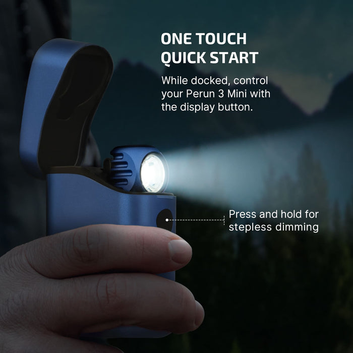 Olight Perun 3 Mini Premium Midnight Blue 2026 Horse Crest Limited Edition