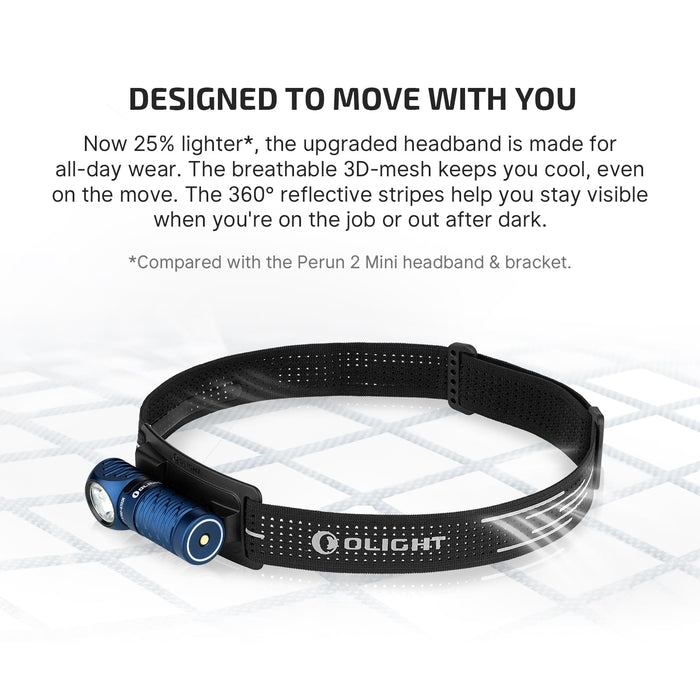 Olight Perun 3 Mini Premium Midnight Blue 2026 Horse Crest Limited Edition