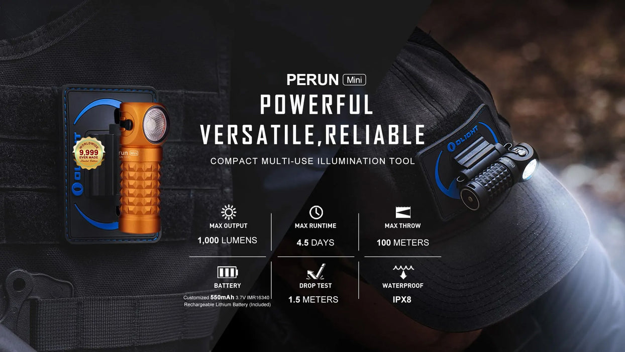 Olight Perun Mini Kit LED Headlamp (PERUNMINI)