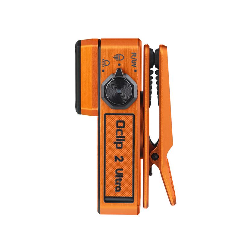 Olight Oclip 2 Ultra Amber Orange Clip Flashlight (OCLIPULTTRAAO)