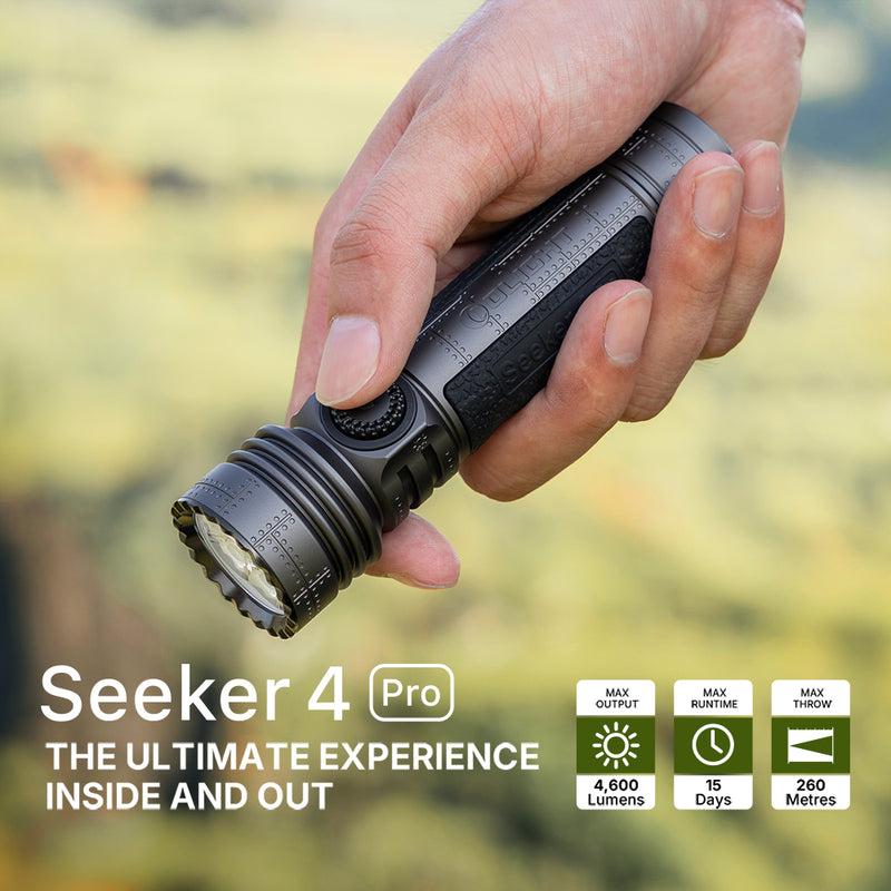 Olight Seeker 4 Pro Phantom Squadron Limited Edition Flashlight (SEEKER4PROPSCW)