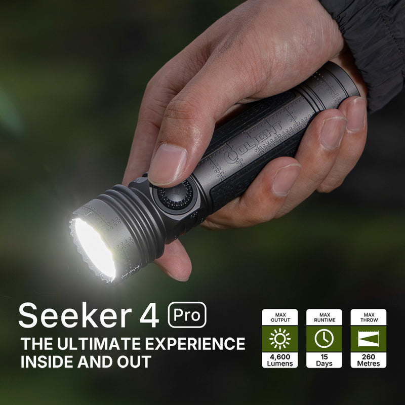Olight Seeker 4 Pro Phantom Squadron Limited Edition Flashlight (SEEKER4PROPSCW)