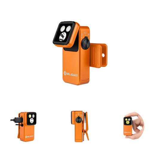 Olight Oclip 2 Pro Orange Clip Flashlight (OCLIP2PROOG)