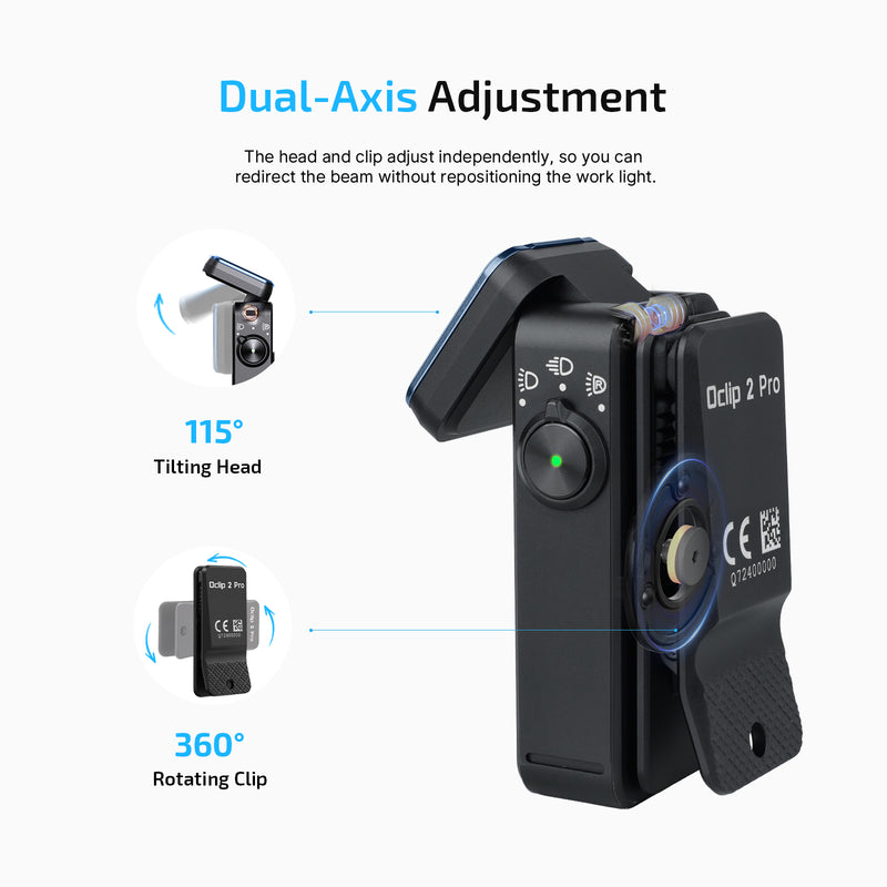 Olight Oclip 2 Pro Black Clip Flashlight (OCLIP2PROBK)