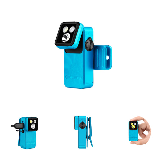 Olight Oclip 2 Pro Tidal Blue Clip Flashlight (OCLIP2PROTB)