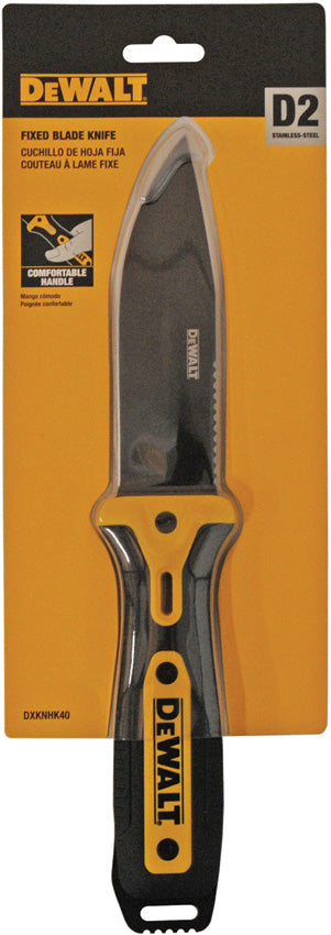 DEWALT HK 40 Multi Nylon (4.50" D2 tool steel) Fixed Blade Knife [DXKNHK40] - additional verified product view
