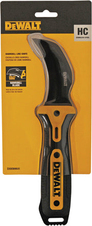 DEWALT HK41 Hawkbill Line Fixed Blade Knife Multi Nylon (3.00" Stainless) [DXKNHK41] - additional verified product view