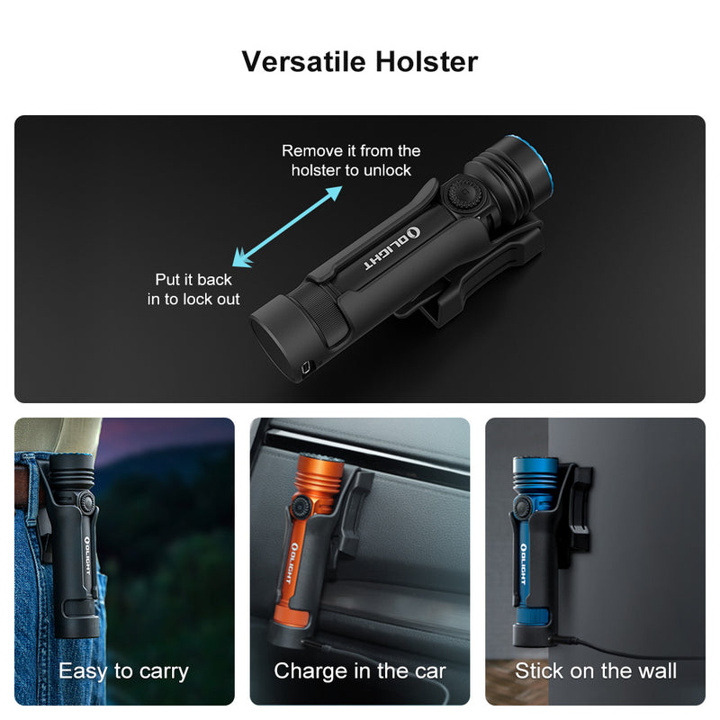 Olight Seeker 4 Pro Orange Flashlight (SEEKER4PROOG)